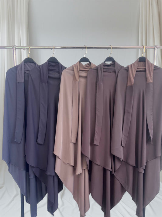 Khimar Abaya-seide