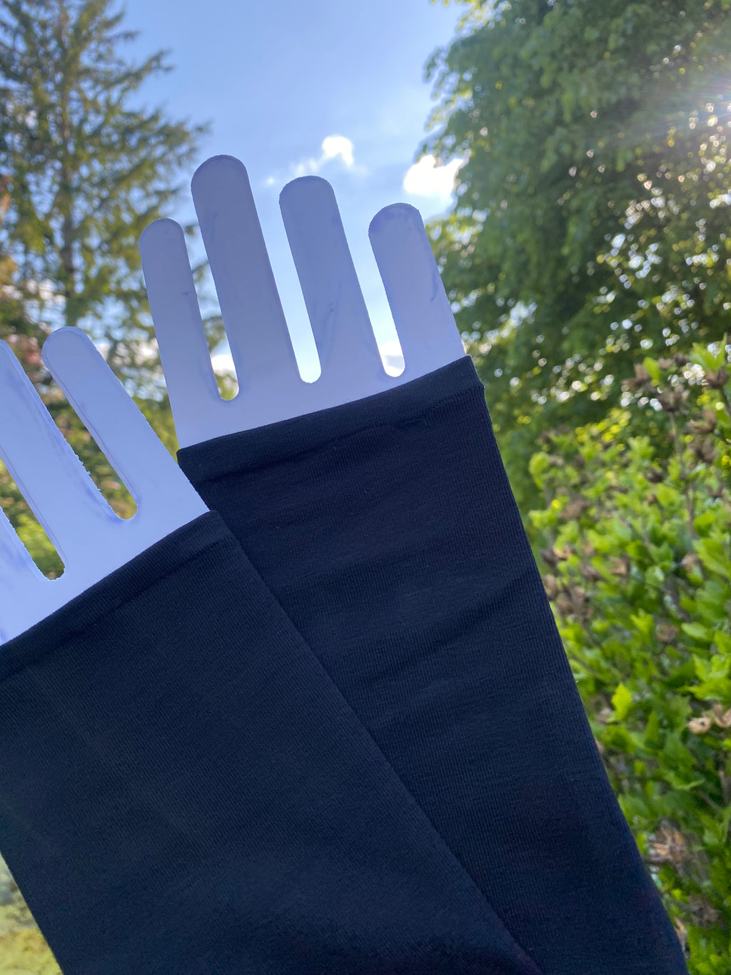 Armstulpen ohne daumenloch