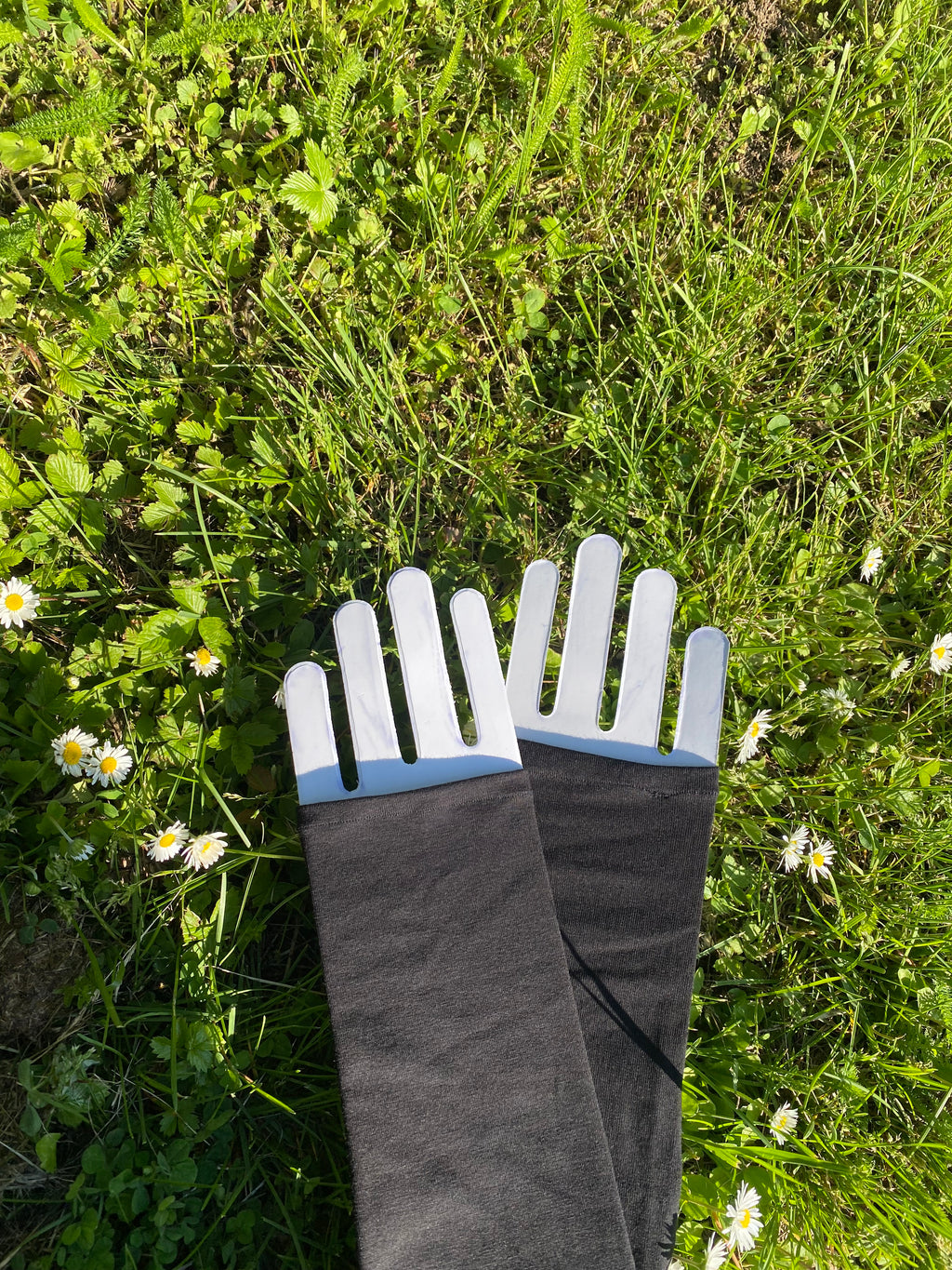 Armstulpen ohne daumenloch